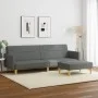 Zweiplätziges Schlafsofa mit dunkelgrauem Hocker. von vidaXL, Sofas - Ref: Foro24-3216244, Preis: 320,14 €, Rabatt: %