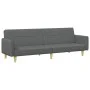 Zweiplätziges Schlafsofa mit dunkelgrauem Hocker. von vidaXL, Sofas - Ref: Foro24-3216244, Preis: 320,14 €, Rabatt: %
