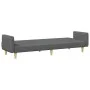 Zweiplätziges Schlafsofa mit dunkelgrauem Hocker. von vidaXL, Sofas - Ref: Foro24-3216244, Preis: 320,14 €, Rabatt: %