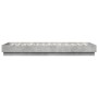 Bettgestell aus grauem Beton-Design-Holz 90x200cm von vidaXL, Betten und Lattenroste - Ref: Foro24-839605, Preis: 94,78 €, Ra...