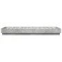 Bettgestell aus grauem Beton-Design-Holz 90x200cm von vidaXL, Betten und Lattenroste - Ref: Foro24-839605, Preis: 93,47 €, Ra...