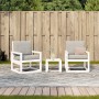 Juego de muebles de jardín 3 pzas madera maciza de pino blanco by vidaXL, Garden sets - Ref: Foro24-832553, Price: 139,14 €, ...