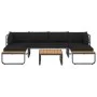 4-piece corner sofa set with WPC aluminum cushions by vidaXL, Outdoor sofas - Ref: Foro24-48654, Price: 457,27 €, Discount: %