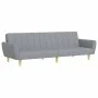Zweiplätziges Schlafsofa mit Hocker, hellgraues Stoffpolster. von vidaXL, Sofas - Ref: Foro24-3216246, Preis: 332,40 €, Rabat...