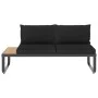 4-piece corner sofa set with WPC aluminum cushions by vidaXL, Outdoor sofas - Ref: Foro24-48654, Price: 457,27 €, Discount: %