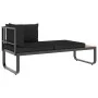 4-piece corner sofa set with WPC aluminum cushions by vidaXL, Outdoor sofas - Ref: Foro24-48654, Price: 457,27 €, Discount: %