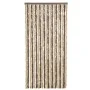 Cortina antimoscas chenilla marrón oscuro y beige 56x200 cm by vidaXL, Mosquito nets for windows - Ref: Foro24-377354, Price:...