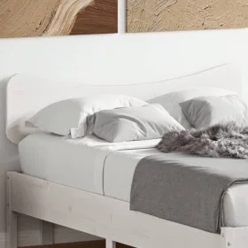 Cabecero de cama madera maciza de pino blanco 120 cm de vidaXL, Cabeceros y pies de cama - Ref: Foro24-844786, Precio: 43,62 ...