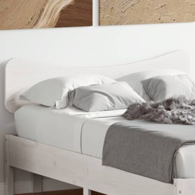 Massivholz-Kopfteil aus weißem Kiefernholz, 120 cm. von vidaXL, Kopf- und Fußteile - Ref: Foro24-844786, Preis: 44,18 €, Raba...