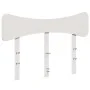 Solid white pine wood headboard 120 cm by vidaXL, Headboards and footboards - Ref: Foro24-844786, Price: 43,58 €, Discount: %