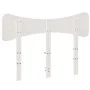 Solid white pine wood headboard 120 cm by vidaXL, Headboards and footboards - Ref: Foro24-844786, Price: 43,58 €, Discount: %