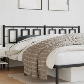 Schwarzes Metallkopfteil, 193 cm von vidaXL, Kopf- und Fußteile - Ref: Foro24-374278, Preis: 49,34 €, Rabatt: %