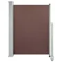Brown retractable garden side awning 100x300 cm by vidaXL, Umbrellas - Ref: Foro24-48340, Price: 62,27 €, Discount: %