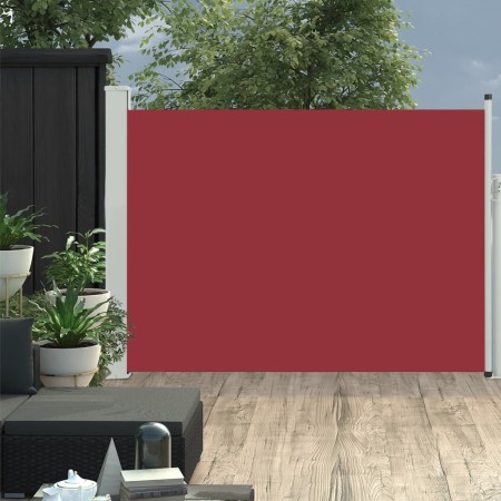 Rote einziehbare Seitenmarkise für den Garten, 100 x 500 cm von vidaXL, Sonnenschirme - Ref: Foro24-48385, Preis: 85,05 €, Ra...