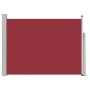 Rote einziehbare Seitenmarkise für den Garten, 100 x 500 cm von vidaXL, Sonnenschirme - Ref: Foro24-48385, Preis: 85,05 €, Ra...