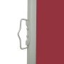 Rote einziehbare Seitenmarkise für den Garten, 100 x 500 cm von vidaXL, Sonnenschirme - Ref: Foro24-48385, Preis: 85,05 €, Ra...