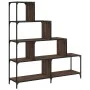 Bücherregal mit 4 Stufen aus braunem Eichenholz, 139x33,5x149 cm. von vidaXL, Bücherregale und Regale - Ref: Foro24-842480, P...
