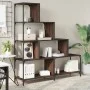 Bücherregal mit 4 Stufen aus braunem Eichenholz, 139x33,5x149 cm. von vidaXL, Bücherregale und Regale - Ref: Foro24-842480, P...