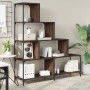 Librería de 4 peldaños madera marrón roble 139x33,5x149 cm by vidaXL, Bookcases and shelves - Ref: Foro24-842480, Price: 124,...