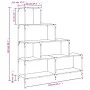 Bücherregal mit 4 Stufen aus braunem Eichenholz, 139x33,5x149 cm. von vidaXL, Bücherregale und Regale - Ref: Foro24-842480, P...