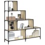 Librería con 4 peldaños madera roble Sonoma 139x33,5x149 cm by vidaXL, Bookcases and shelves - Ref: Foro24-842477, Price: 129...