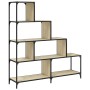 Librería con 4 peldaños madera roble Sonoma 139x33,5x149 cm by vidaXL, Bookcases and shelves - Ref: Foro24-842477, Price: 129...