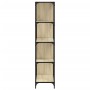 Librería con 4 peldaños madera roble Sonoma 139x33,5x149 cm by vidaXL, Bookcases and shelves - Ref: Foro24-842477, Price: 129...