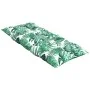 Cojines silla respaldo alto 4 uds tela Oxford estampado hojas by vidaXL, Cushions for chairs and sofas - Ref: Foro24-377639, ...