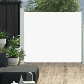 Retractable side garden awning cream color 100x300 cm by vidaXL, Umbrellas - Ref: Foro24-48371, Price: 69,59 €, Discount: %