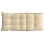 Cojines de silla con respaldo alto 6 uds tela Oxford beige by vidaXL, Cushions for chairs and sofas - Ref: Foro24-377613, Pri...