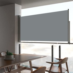 Retractable gray garden side awning 80x300 cm by vidaXL, Umbrellas - Ref: Foro24-48360, Price: 57,44 €, Discount: %