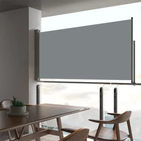 Retractable gray garden side awning 80x300 cm by vidaXL, Umbrellas - Ref: Foro24-48360, Price: 56,14 €, Discount: %