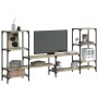 TV-Möbel aus Sonoma-Eichenfurnierholz, 206,5x28,5x95 cm. von vidaXL, TV-Möbel - Ref: Foro24-842482, Preis: 79,76 €, Rabatt: %