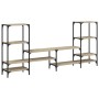 TV-Möbel aus Sonoma-Eichenfurnierholz, 206,5x28,5x95 cm. von vidaXL, TV-Möbel - Ref: Foro24-842482, Preis: 79,76 €, Rabatt: %