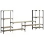 Mueble de TV madera de ingeniería roble Sonoma 206,5x28,5x95 cm de vidaXL, Muebles TV - Ref: Foro24-842482, Precio: 78,89 €, ...
