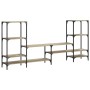 TV-Möbel aus Sonoma-Eichenfurnierholz, 206,5x28,5x95 cm. von vidaXL, TV-Möbel - Ref: Foro24-842482, Preis: 79,76 €, Rabatt: %