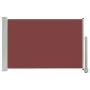 Retractable garden side awning, brown, 60x300 cm. by vidaXL, Umbrellas - Ref: Foro24-48355, Price: 45,27 €, Discount: %