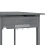 Pflanztisch mit Spülbecken aus grauer Fichte 147,5x44x139,5 cm von vidaXL, Topfständer - Ref: Foro24-156348, Preis: 109,46 €,...