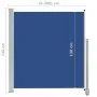 Retractable side awning for patio blue 140x300 cm by vidaXL, Umbrellas - Ref: Foro24-48347, Price: 88,64 €, Discount: %