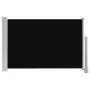 Schwarze einziehbare Garten-Seitenmarkise 60x300 cm von vidaXL, Sonnenschirme - Ref: Foro24-48352, Preis: 48,59 €, Rabatt: %