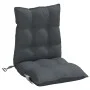Niedrige Rückenkissen für Stühle, 4 Stück, aus anthrazitgrauem Oxford-Stoff. von vidaXL, Kissen für Stühle und Sofas - Ref: F...