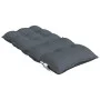 Cojines de silla respaldo bajo 4 uds tela Oxford gris antracita by vidaXL, Cushions for chairs and sofas - Ref: Foro24-377672...