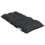 Kissen für Stühle mit niedriger Rückenlehne, 4 Stück, schwarzer Oxford-Stoff. von vidaXL, Kissen für Stühle und Sofas - Ref: ...