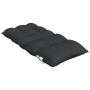 Kissen für Stühle mit niedriger Rückenlehne, 4 Stück, schwarzer Oxford-Stoff. von vidaXL, Kissen für Stühle und Sofas - Ref: ...