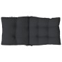 Kissen für Stühle mit niedriger Rückenlehne, 4 Stück, schwarzer Oxford-Stoff. von vidaXL, Kissen für Stühle und Sofas - Ref: ...