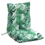 Cojines para silla respaldo bajo 6 uds tela estampado de hojas by vidaXL, Cushions for chairs and sofas - Ref: Foro24-377709,...