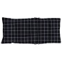Kissen für Hochlehner-Stühle, 4 Stück, schwarz kariertem Stoff. von vidaXL, Kissen für Stühle und Sofas - Ref: Foro24-377651,...