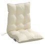 Cojines para silla con respaldo bajo 6 uds tela Oxford crema by vidaXL, Cushions for chairs and sofas - Ref: Foro24-377679, P...