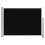 Schwarze einziehbare Garten-Seitenmarkise 80x300 cm von vidaXL, Sonnenschirme - Ref: Foro24-48358, Preis: 60,08 €, Rabatt: %