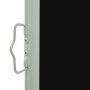 Schwarze einziehbare Garten-Seitenmarkise 80x300 cm von vidaXL, Sonnenschirme - Ref: Foro24-48358, Preis: 58,50 €, Rabatt: %